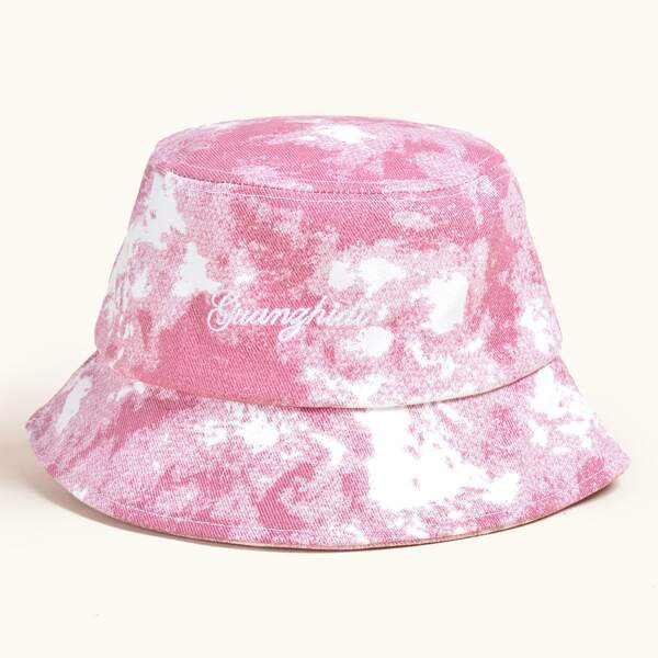 

Tie Dye Bucket Hat, Pink