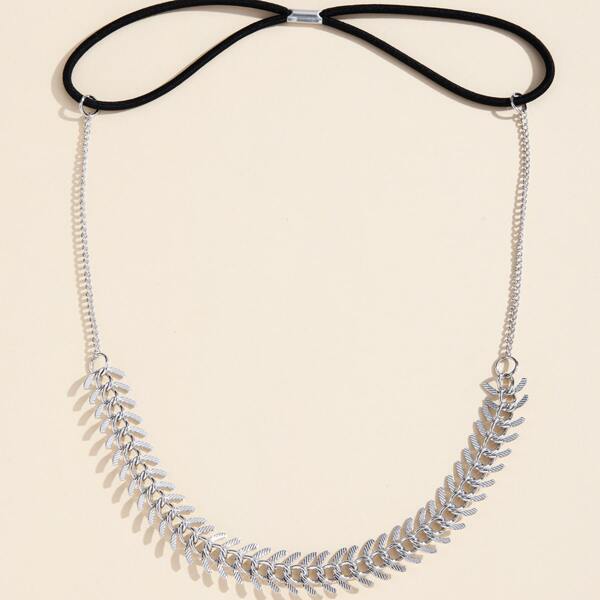 

Chain Decor Hair Band, Silver