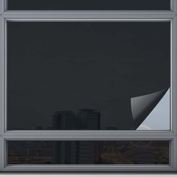 

1sheet Anti-UV Window Sticker, Dark grey