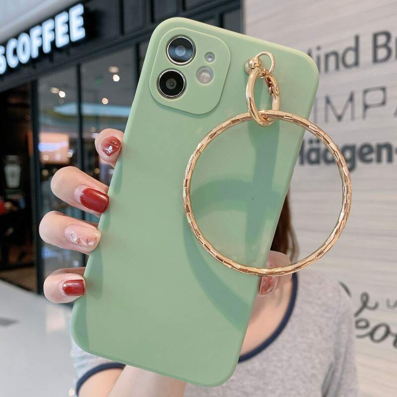 

Ring Pendant Phone Case, Green