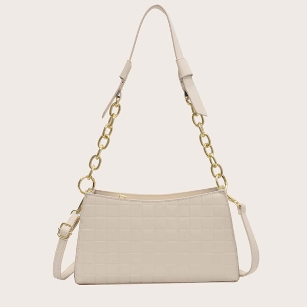 

Chain Shoulder Bag, Beige