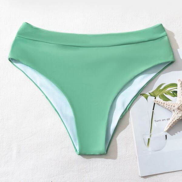 

Solid Bikini Panty, Green