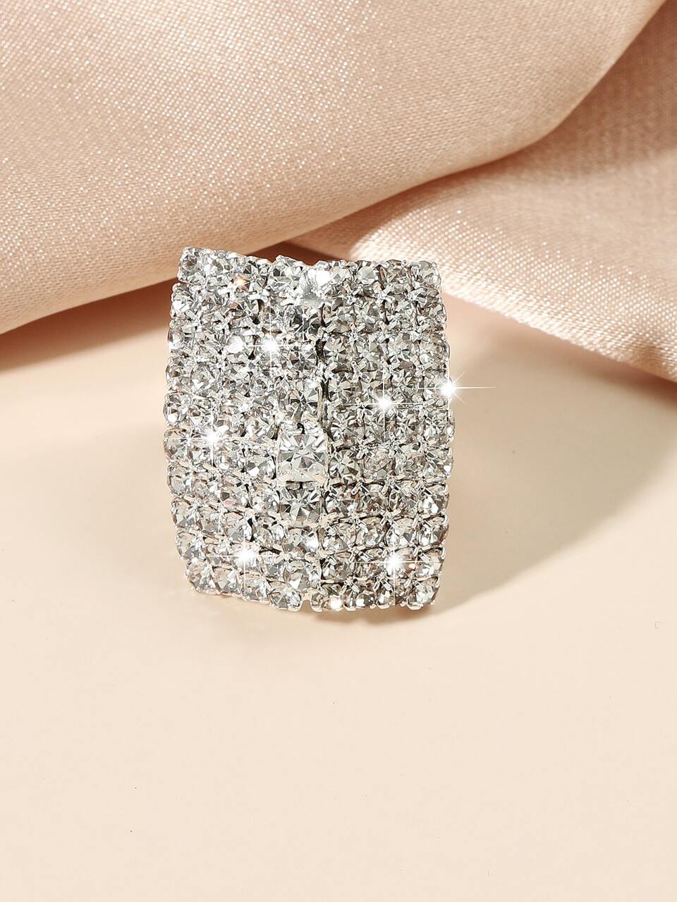 Rhinestone Decor Ring