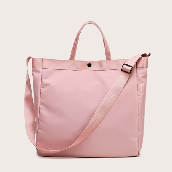 

Minimalist Large Capacity Duffle Bag, Pink