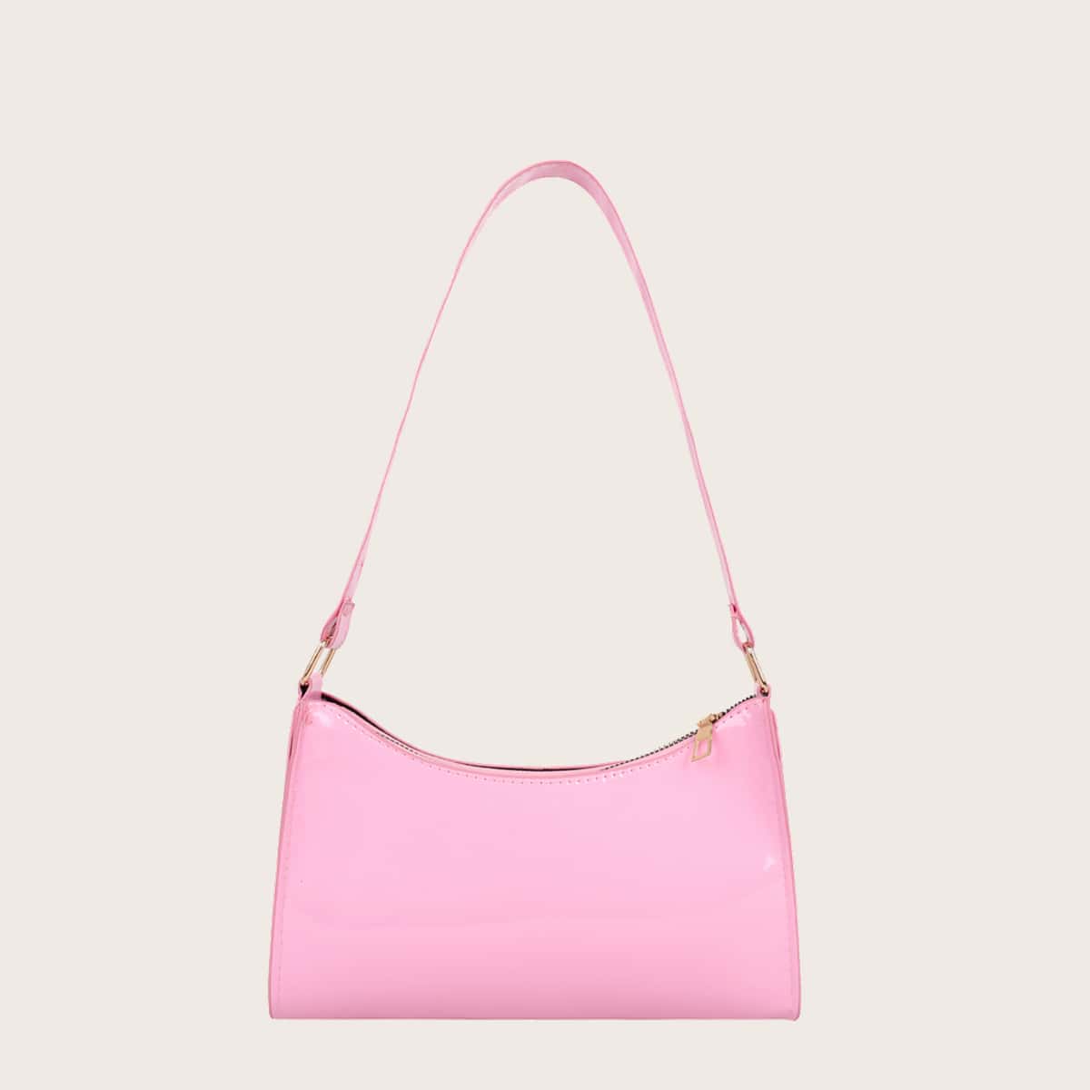 

Solid Baguette Bag, Pink
