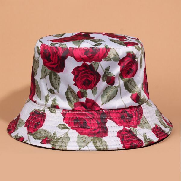 

Floral Print Bucket Hat, Multicolor