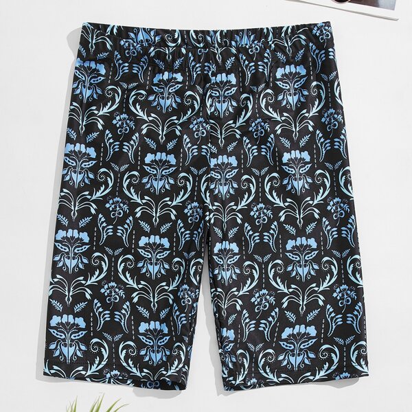 

Men Floral Swim Trunks, Multicolor