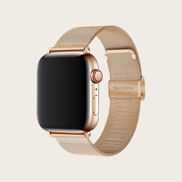 

Metal Buckle Watchband For iWatch, Rose gold