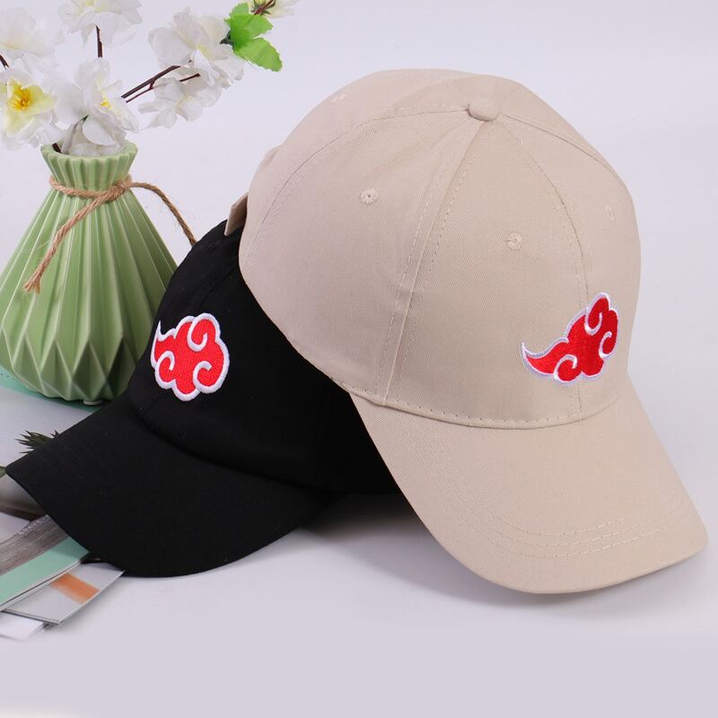 

Guys 2pcs Cloud Embroidery Baseball Cap, Multicolor