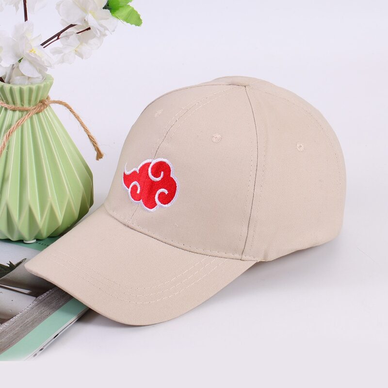 

Guys Cloud Embroidery Baseball Cap, Beige