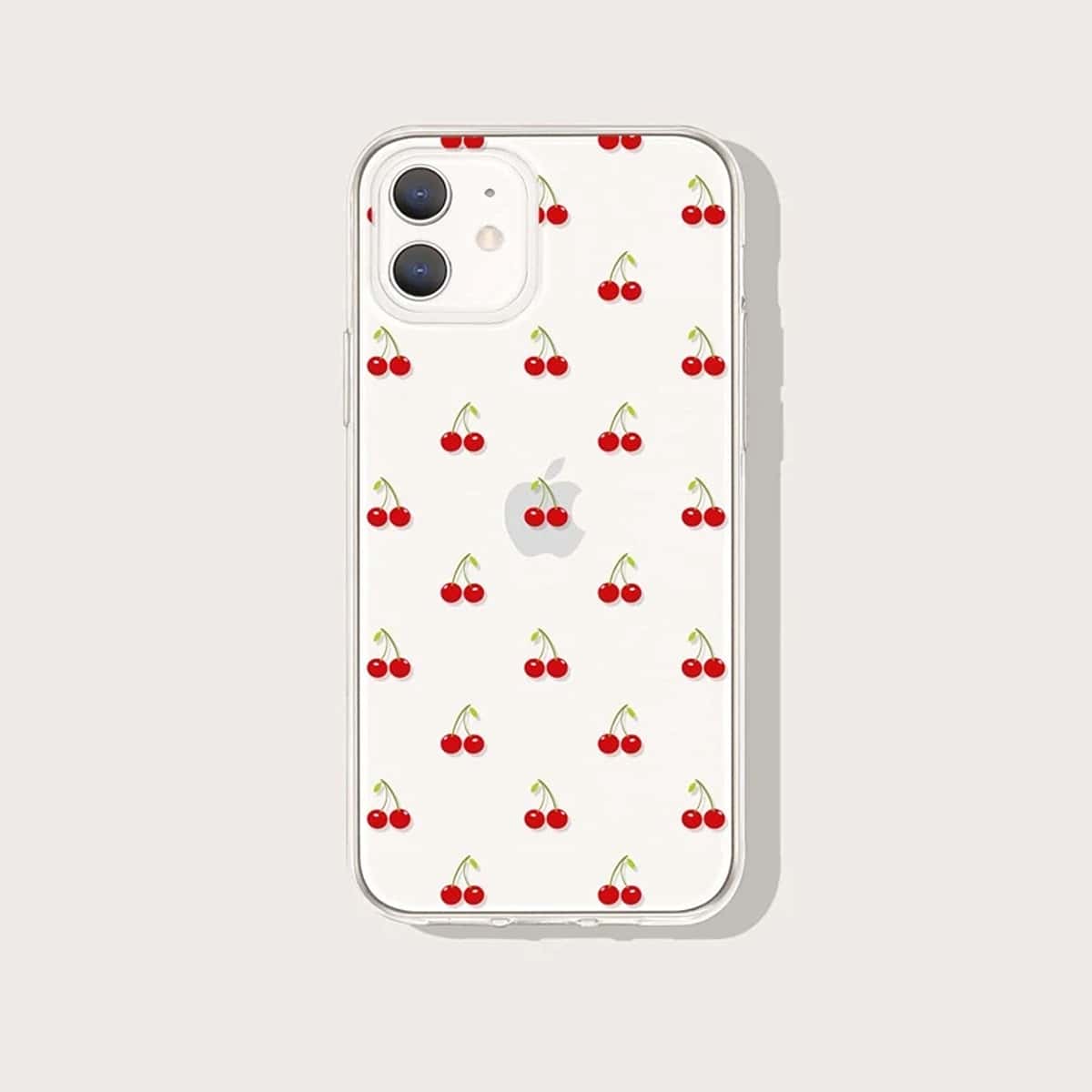 

Cherry Pattern Phone Case, Red