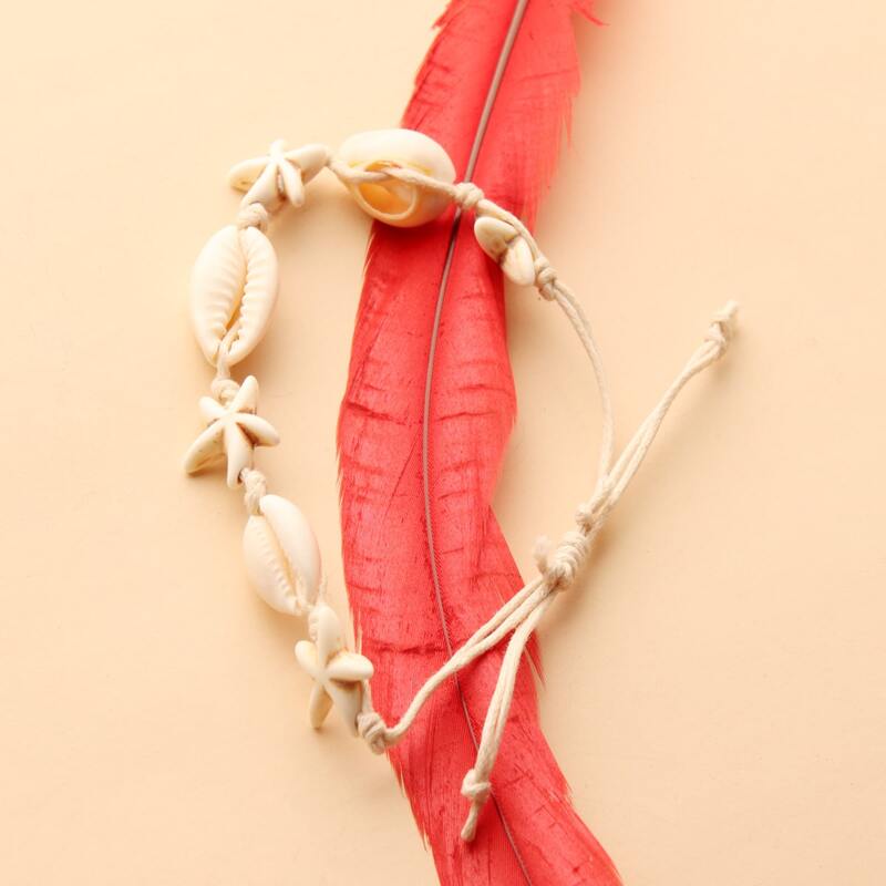 

Shell Decor Bracelet, White