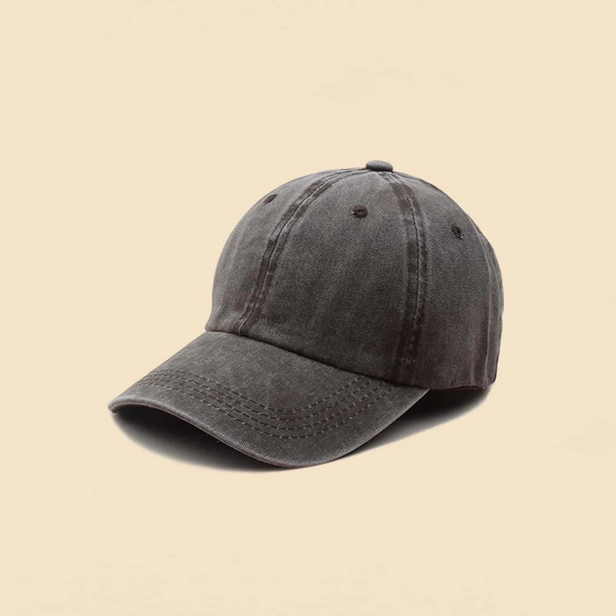 

Solid Baseball Cap, Grey