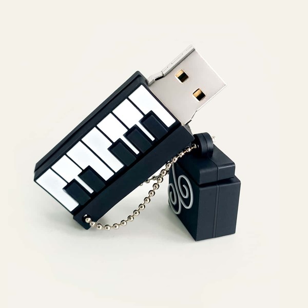 

USB-флеш-накопитель в форме клавиши пианино, Чёрный
