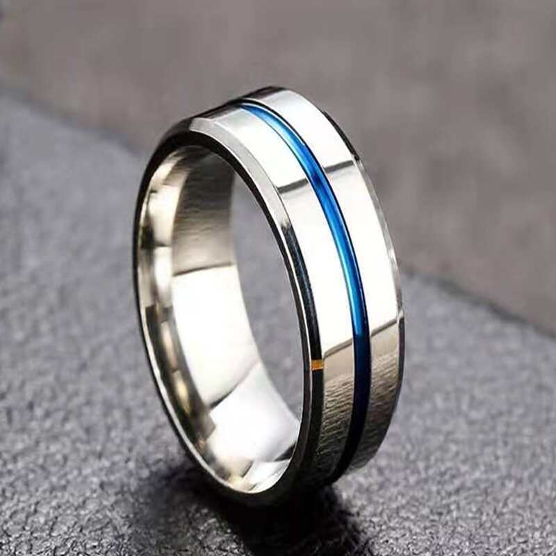 

Guys 1pc Ring, Silver