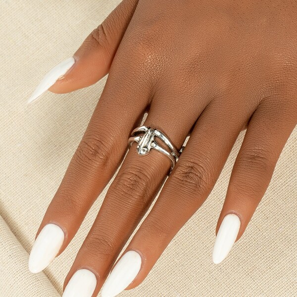 

Animal Design Ring, Silver