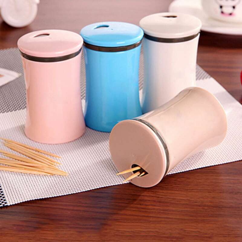 

1pc Random Color Toothpick Holder, Multicolor
