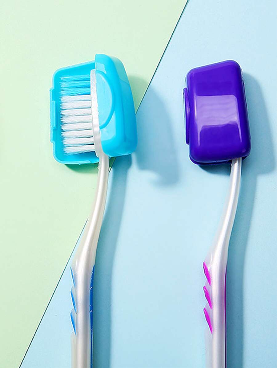 2入組隨機旅行牙刷套 - 彩色 - 查看 1