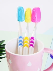 2入組隨機旅行牙刷套 - 彩色 - 查看 4