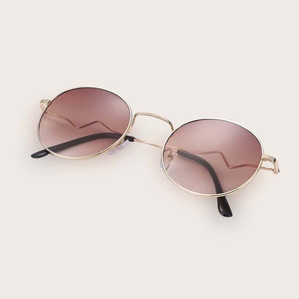 

Round Metal Frame Sunglasses