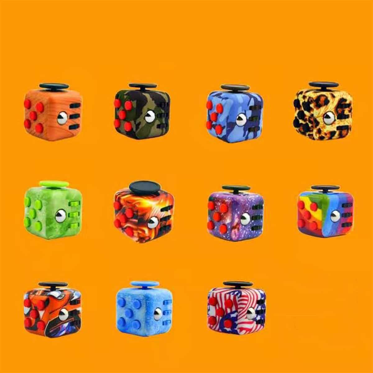 

1pc Random Square Adult Decompression Toy, Multicolor