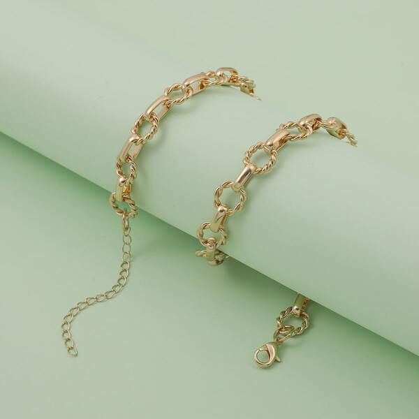 

Simple Chain Necklace, Gold