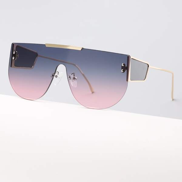 

Flat Top Shield Sunglasses