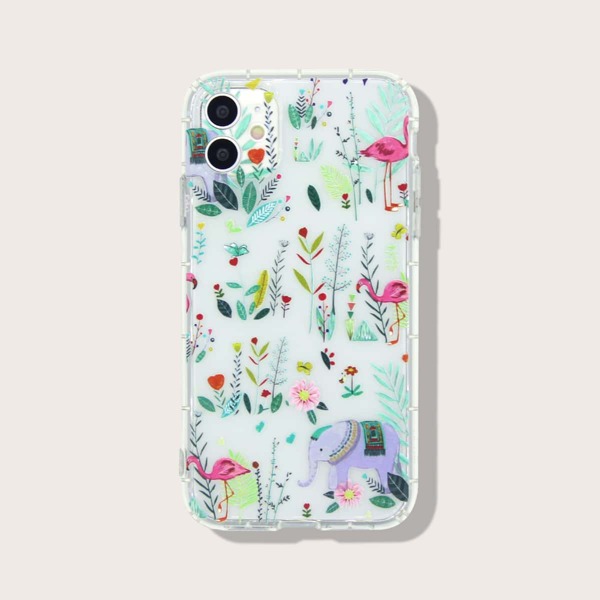 

Plants & Animal Clear Phone Case