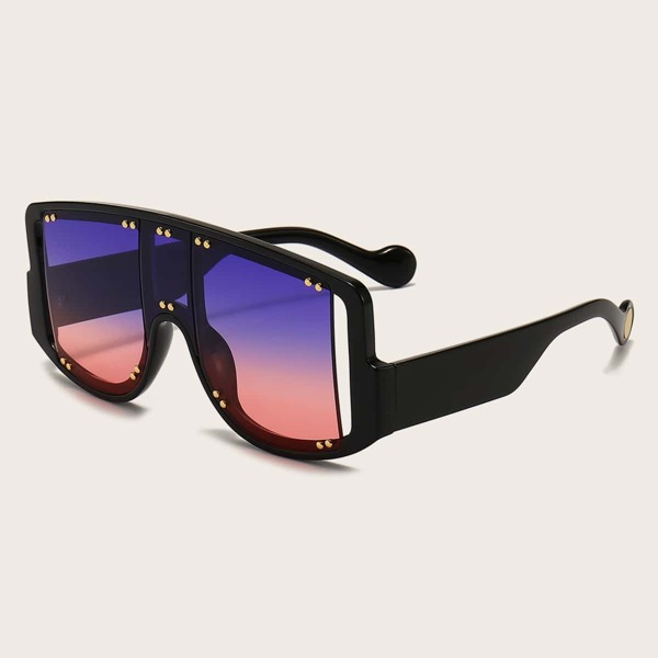 

Flat Top Shield Sunglasses