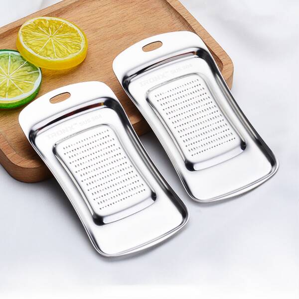 

1pc Stainless Steel Grater, Silver