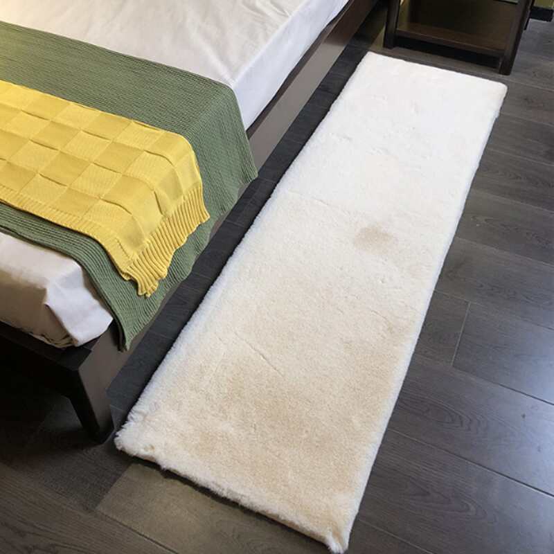 

Solid Color Plush Carpet, Beige