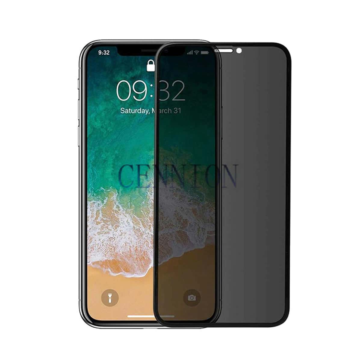 

iPhone Screen Privacy Protector Film, Black