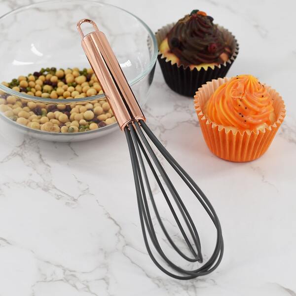 

1pc 8 Inch Whisk, Grey