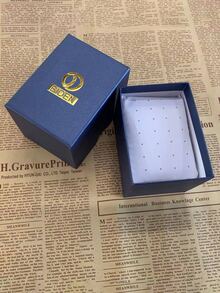 Reloj de cuarzo de fecha resistencia al agua para hombres - Plateado - Ver 8