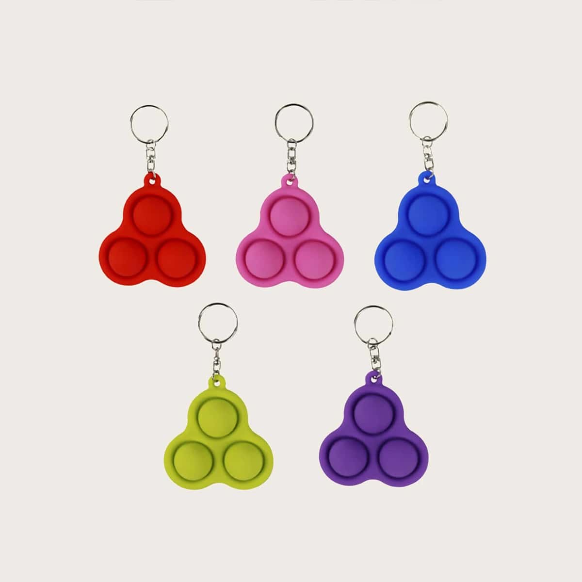 

1pc Random Mini Push Bubble Toy, Multicolor