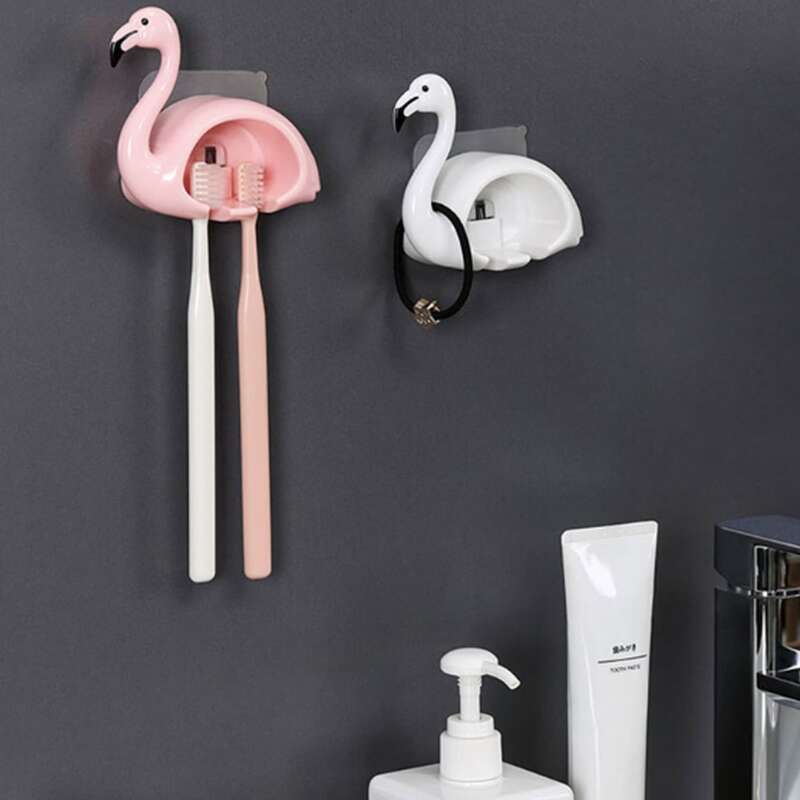 

1pc Random Swan Shaped Toothbrush Holder, Multicolor