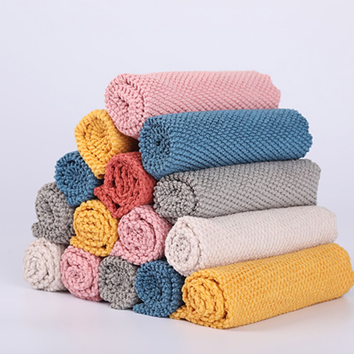 

4pcs Random Color Cleaning Rag, Multicolor