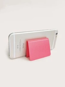 Plain Desktop Phone Holder - Red - View 2
