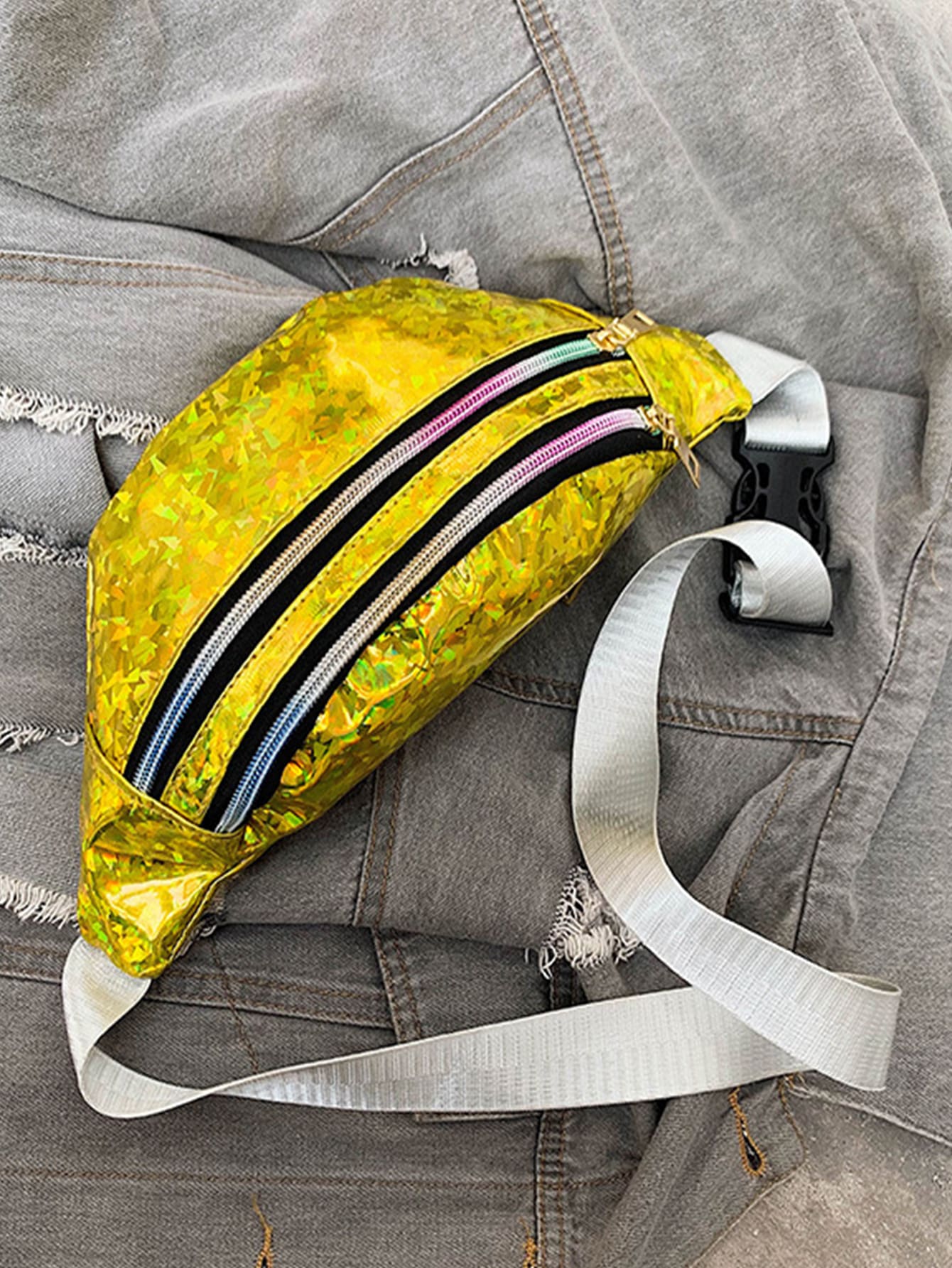 Kids Holographic Fanny Pack