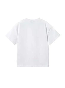Boys Cartoon & Slogan Graphic Tee - White - View 2