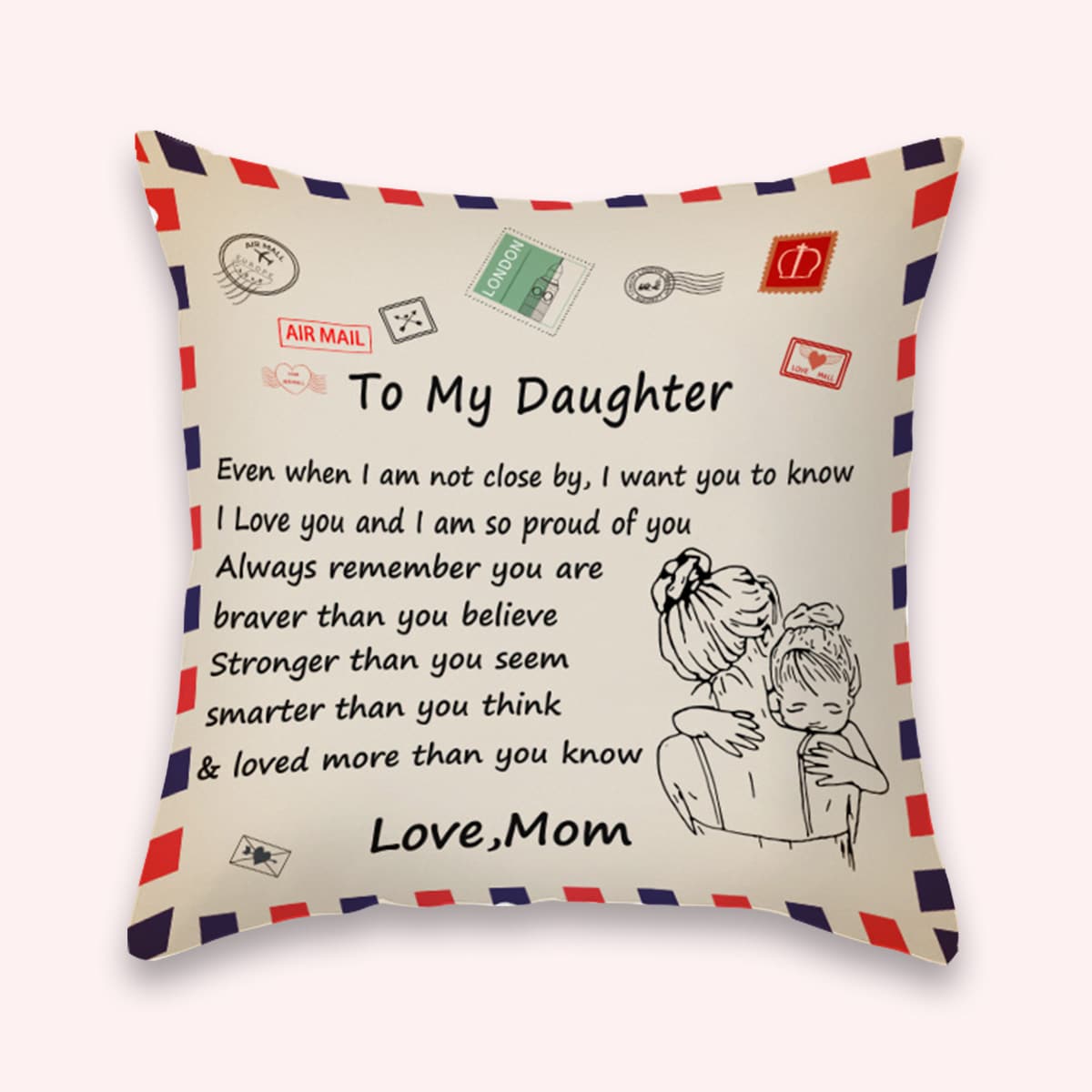 

Slogan Graphic Cushion Cover Without Filler, Multicolor