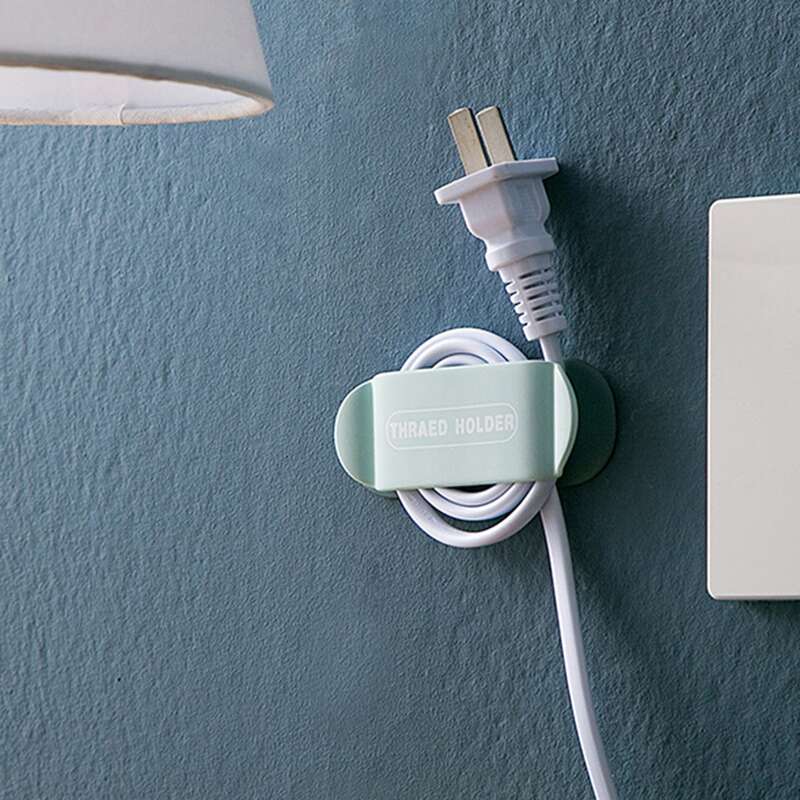 

4pcs Random Multifunctional Plug Storage Hook, Multicolor