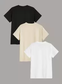 Manfinity Hypemode Tops Nam Lá thư Sẵn sàng - Nhiều màu - Xem 2