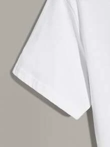 Manfinity Hypemode Tops Nam Lá thư Sẵn sàng - Nhiều màu - Xem 3