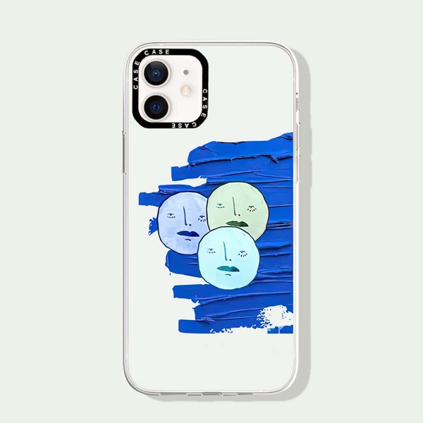 

Cartoon Graphic Clear Phone Case
