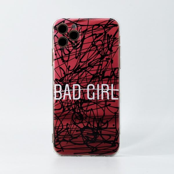 

Letter Graphic Phone Case, Multicolor