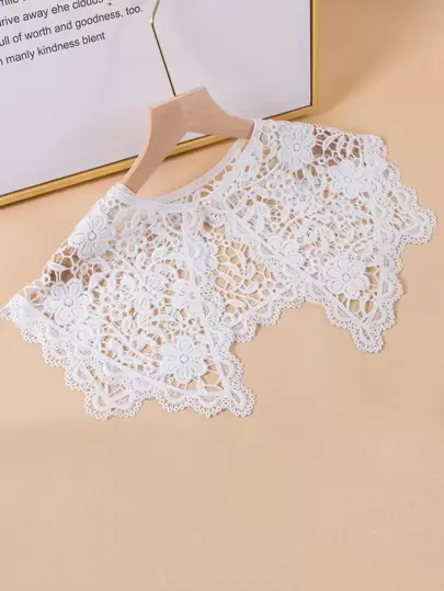 人造パールの詳細 付け襟の画像