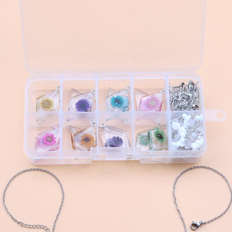 

1box Flower Decor DIY Jewelry Accessory, Multicolor