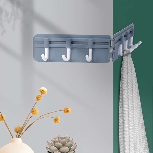 

1pc Corner Wall Hook, Grey
