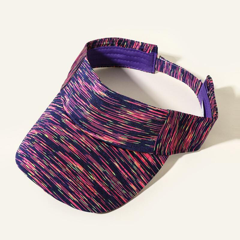 

All Over Print Visor Hat, Navy blue